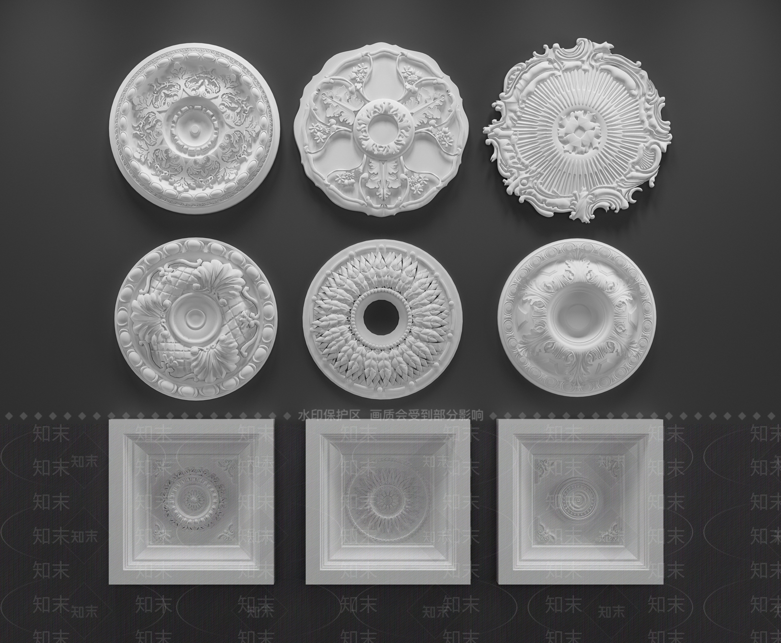 现代其他局部构件3D模型下载【ID:1185027323】