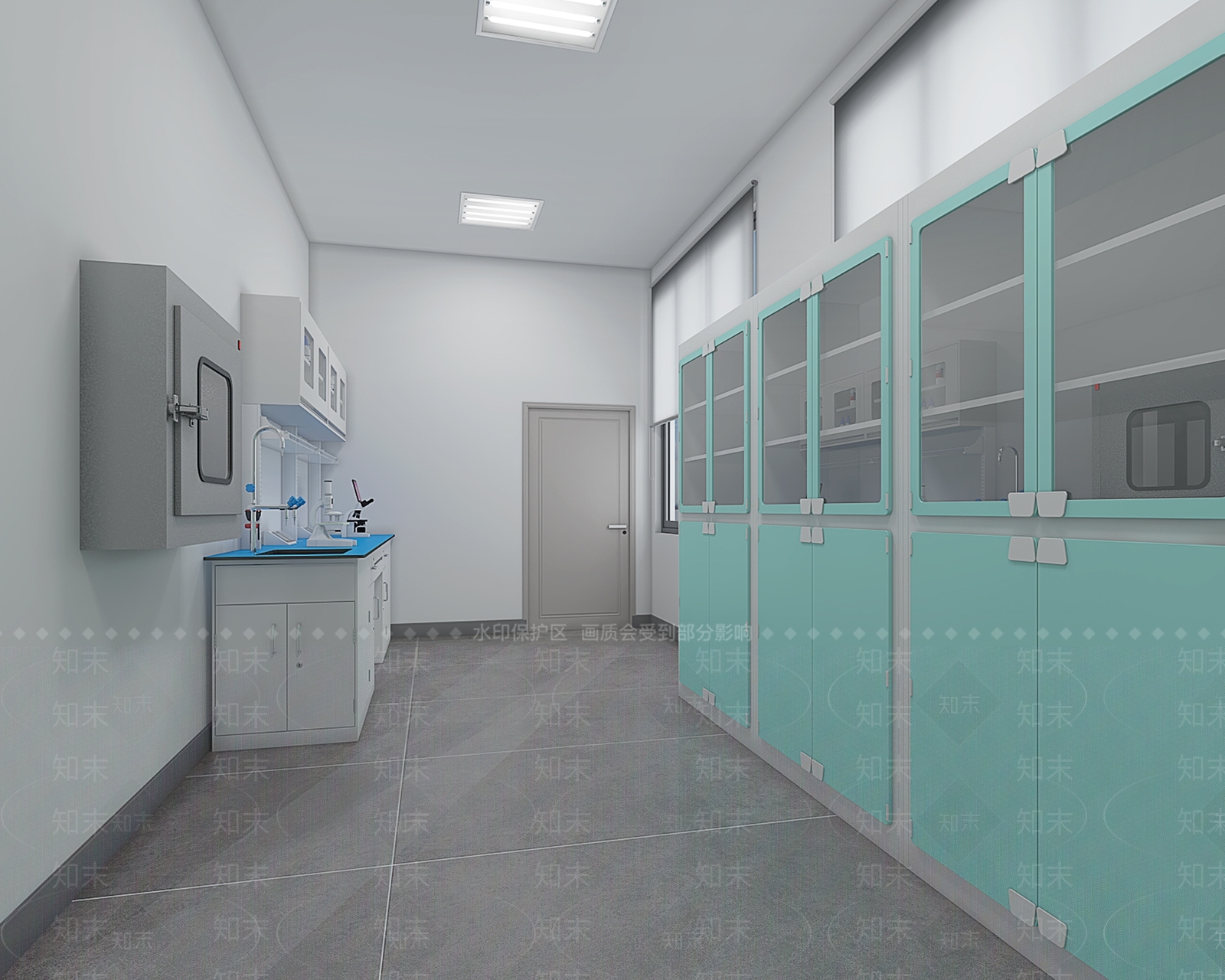 现代实验室3D模型下载【ID:1185033004】
