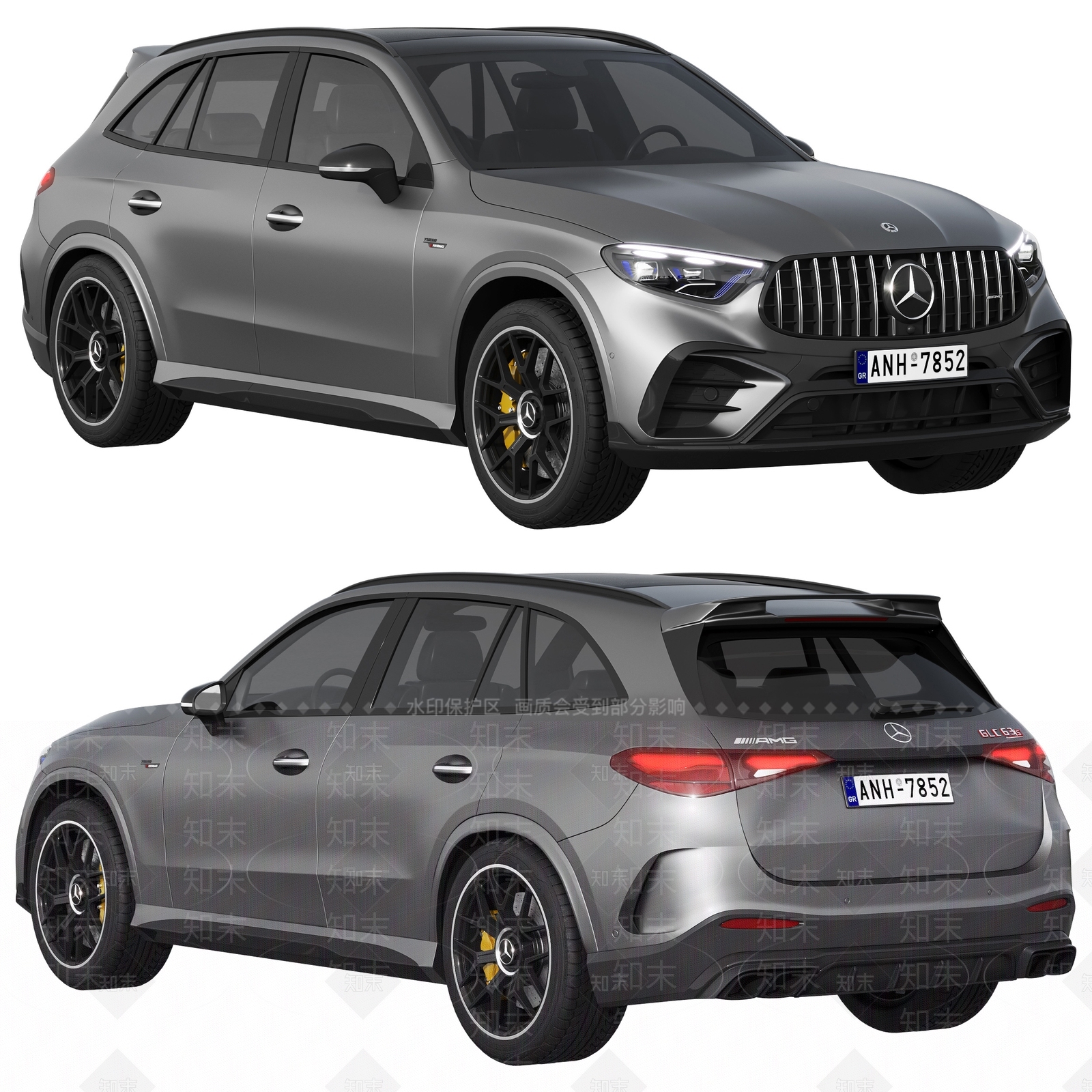 现代奔驰汽车3D模型下载【ID:1185039248】