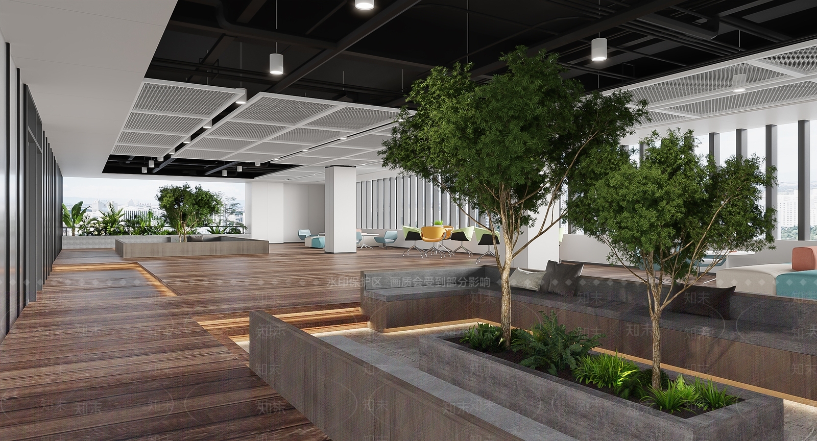 现代其他娱乐空间3D模型下载【ID:1185543404】