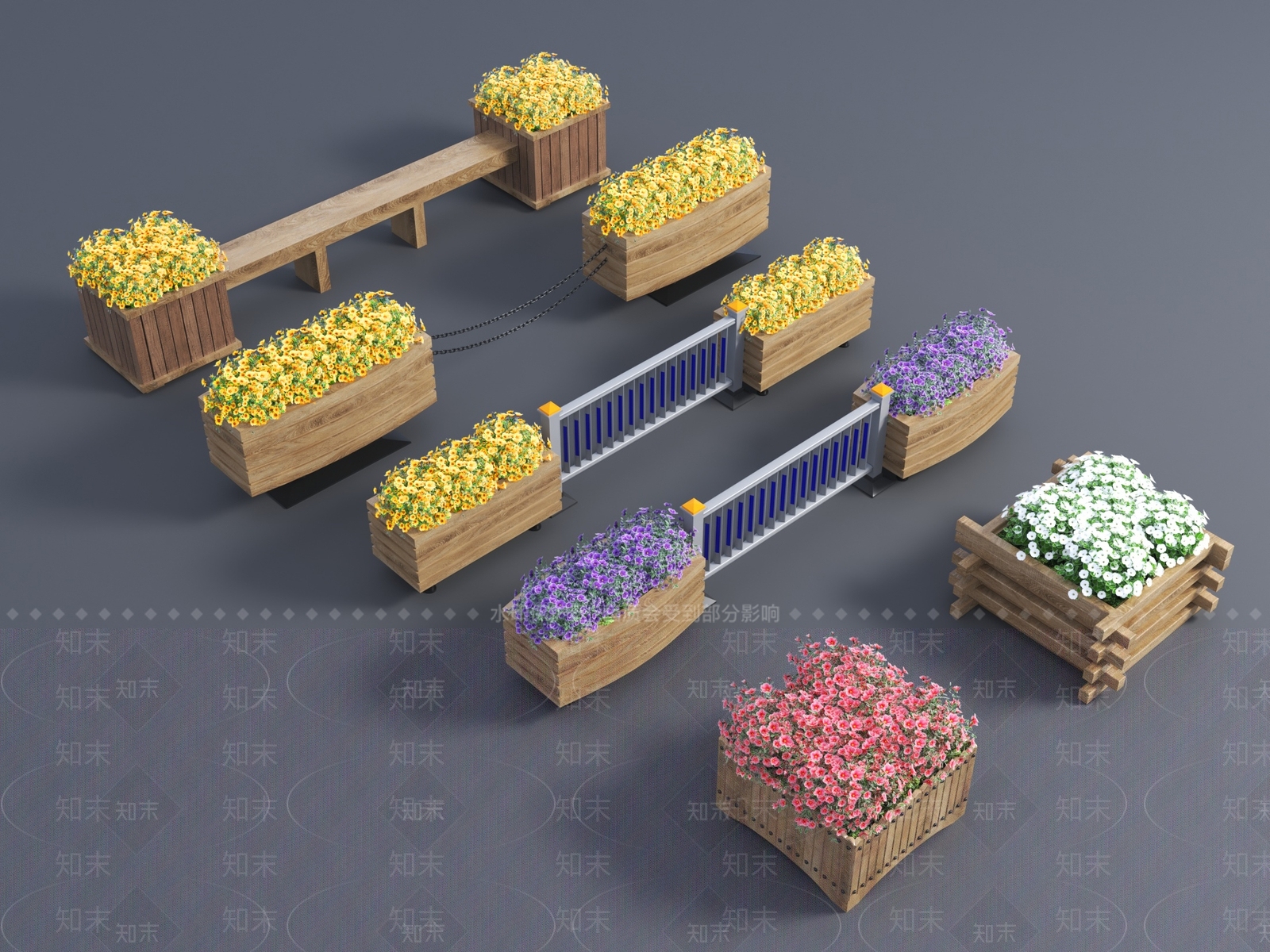 花箱3D模型下载【ID:1185065134】