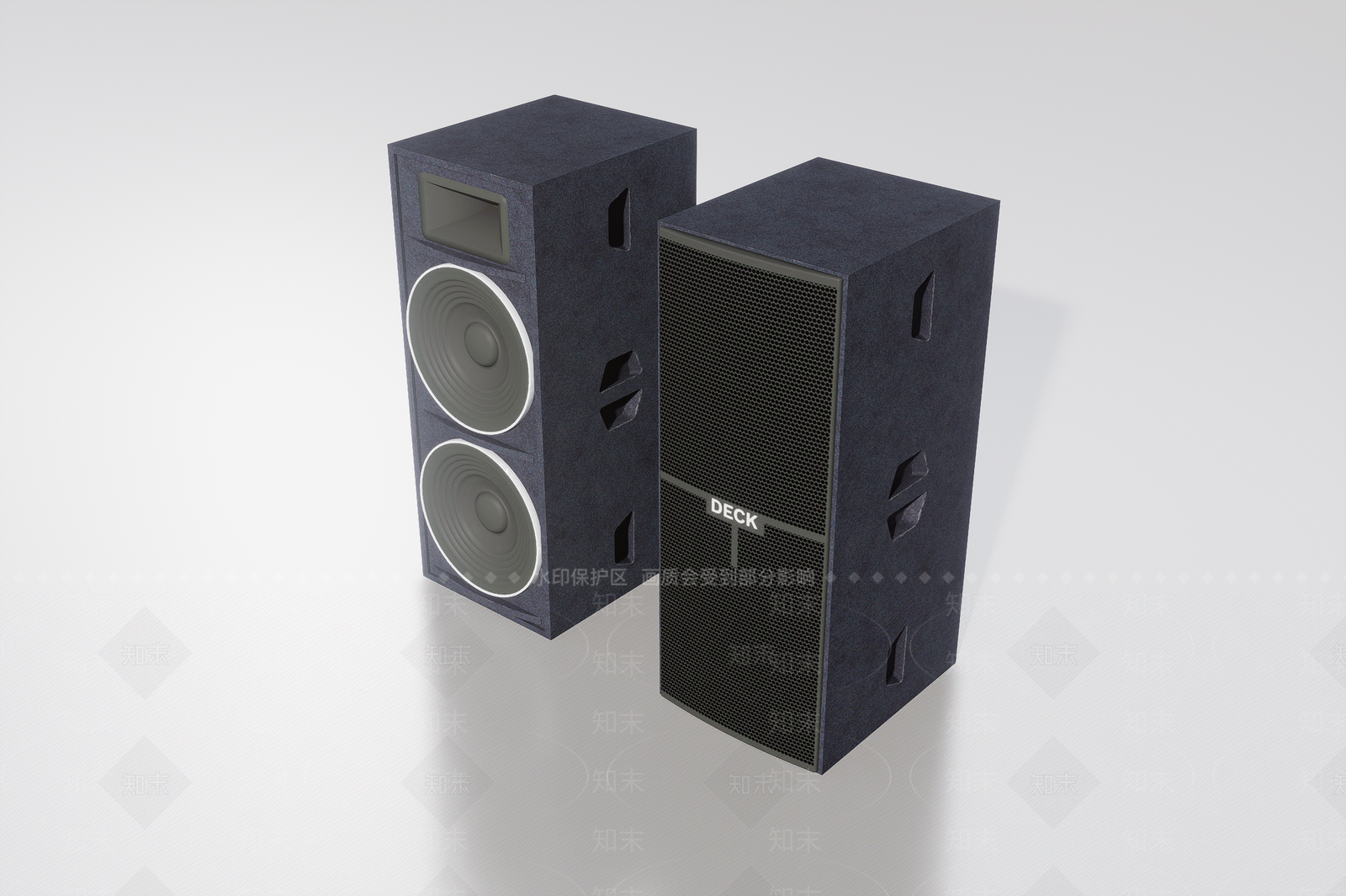 音响3D模型下载【ID:1185078079】