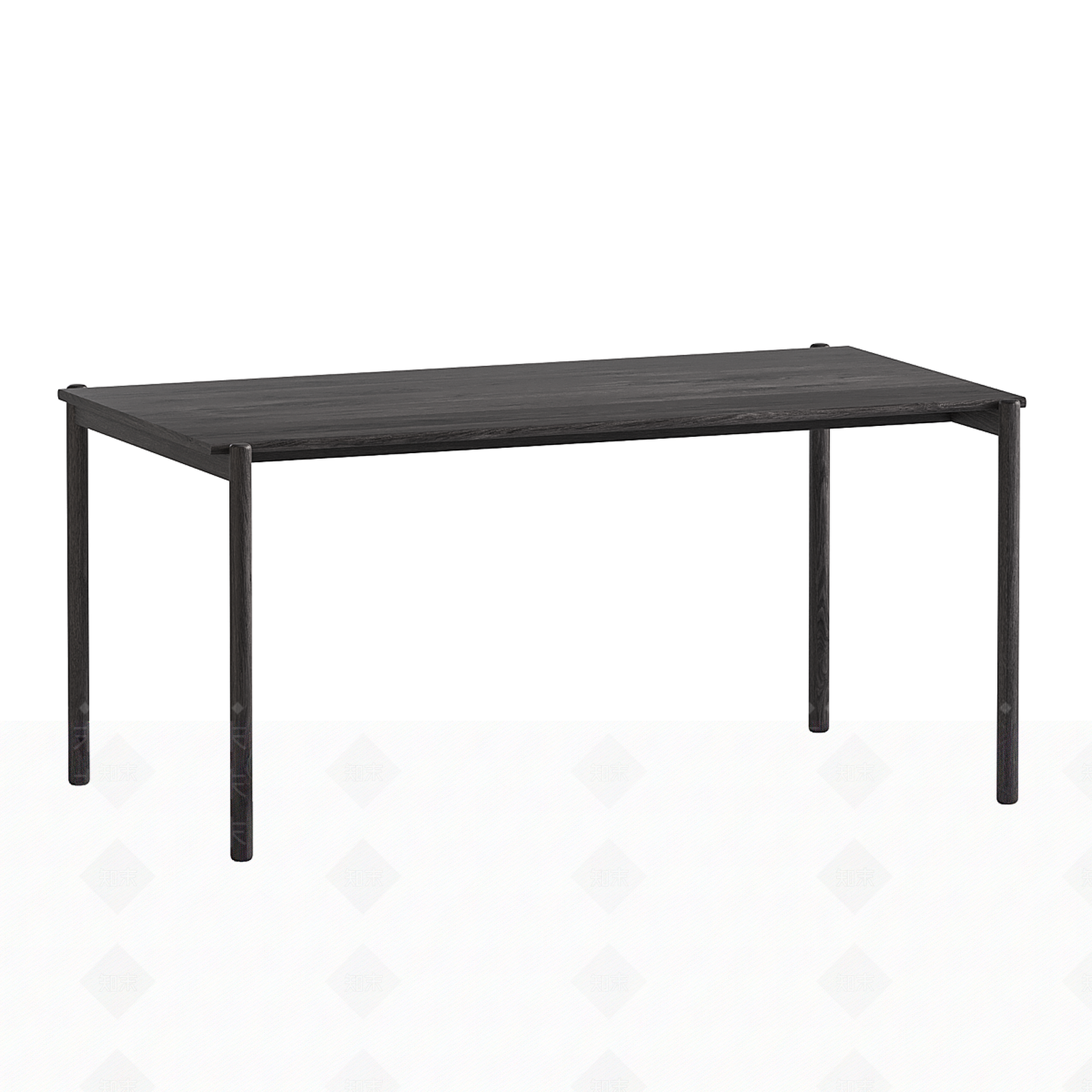 新中式现代餐桌3D模型下载【ID:1185080642】