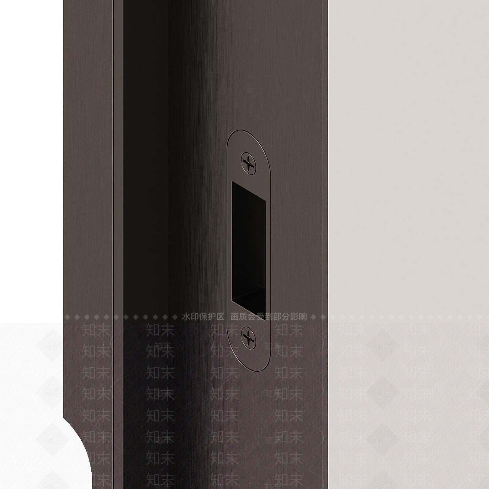 意式现代单开门3D模型下载【ID:1185087183】