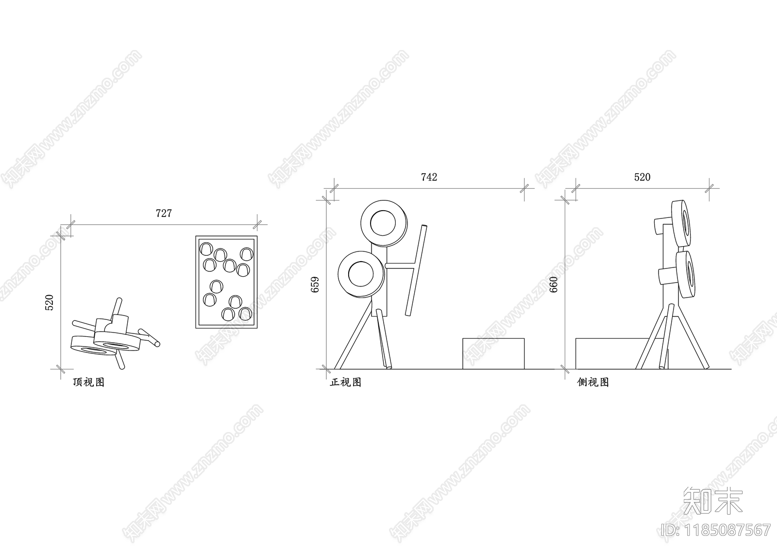 现代娱乐器材施工图下载【ID:1185087567】