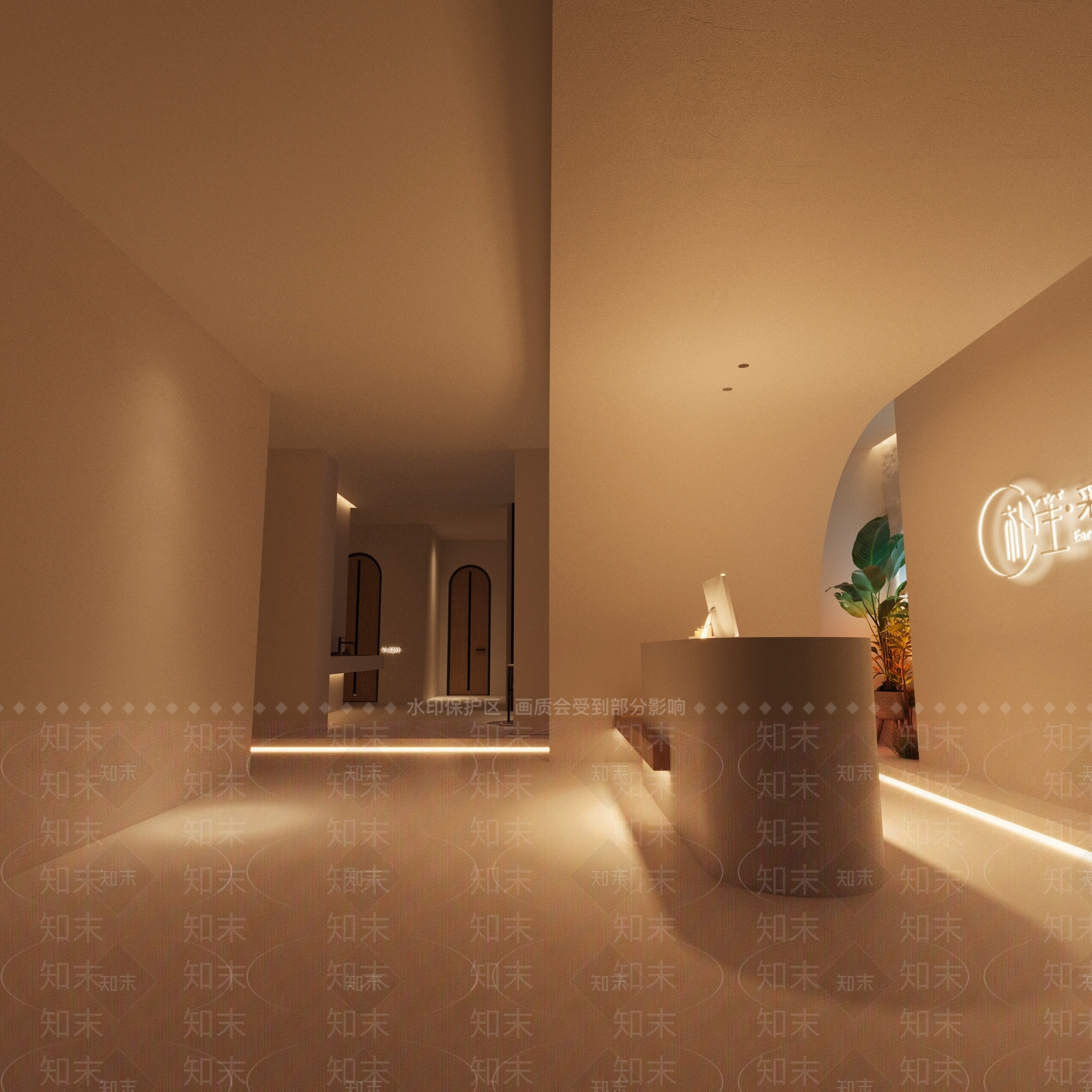 侘寂美容院3D模型下载【ID:1185089851】