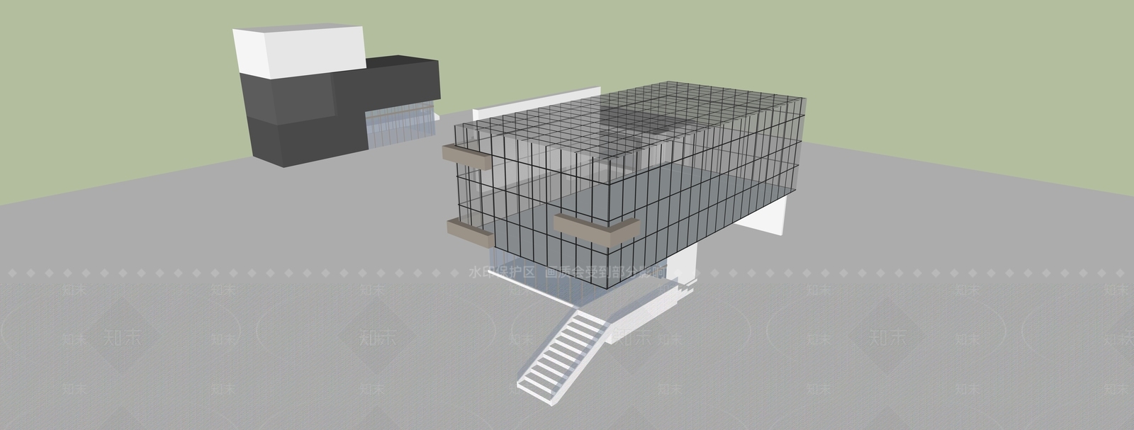 现代轻奢其他商业建筑SU模型下载【ID:1185099741】