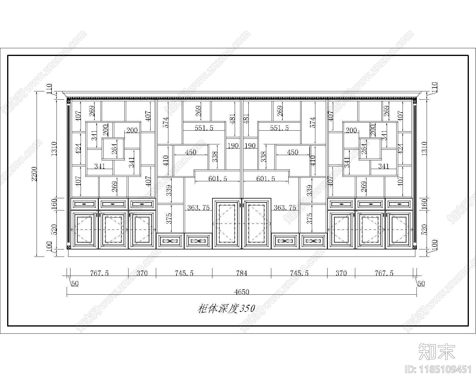 新中式家具图库CAD图纸