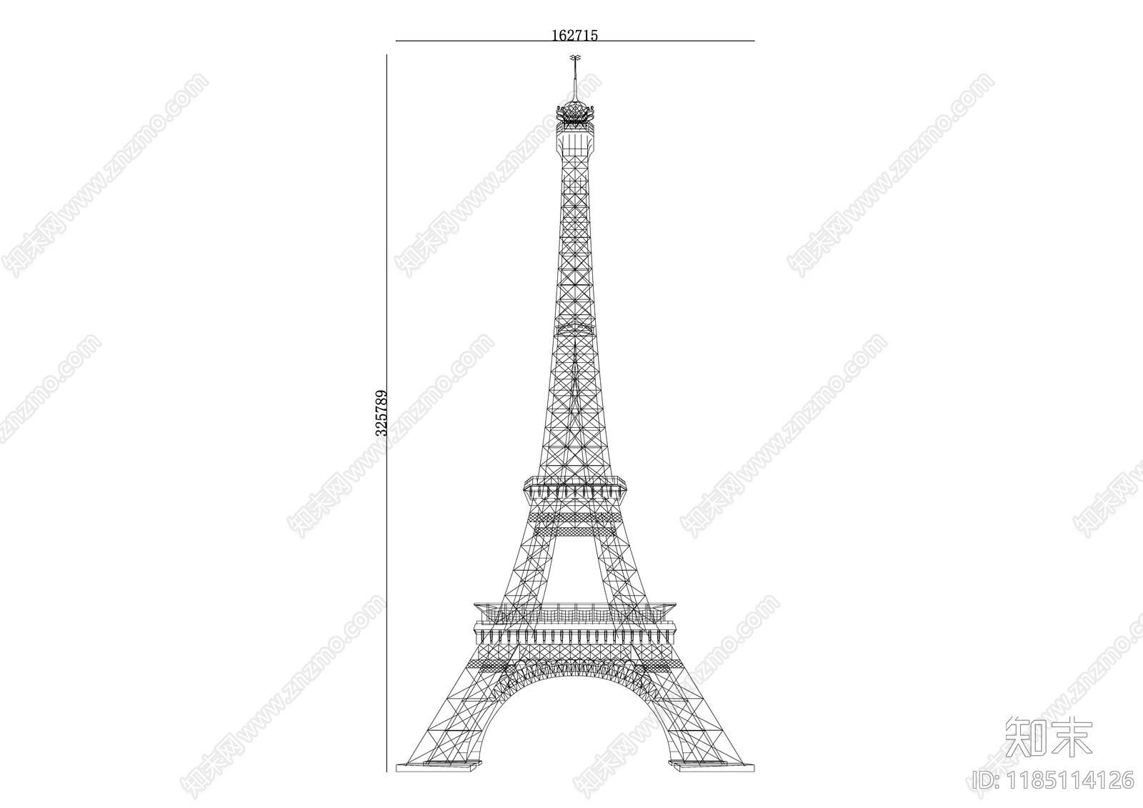 现代其他商业建筑cad施工图下载【ID:1185114126】