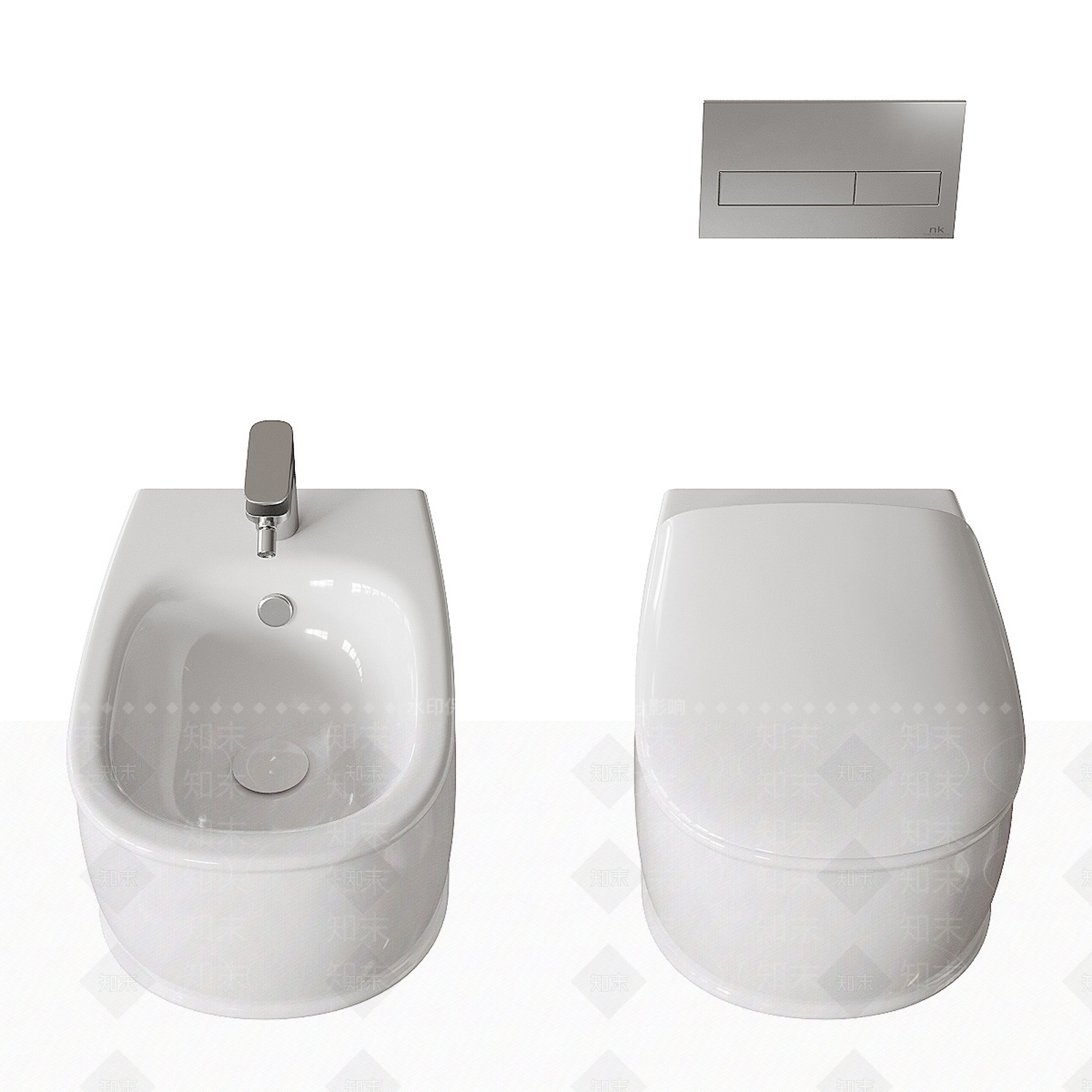 马桶3D模型下载【ID:1185114985】