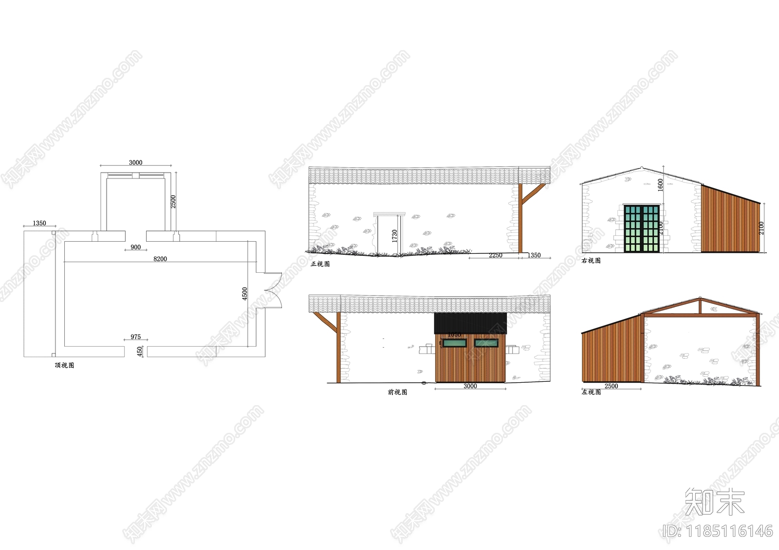 现代其他建筑施工图下载【ID:1185116146】