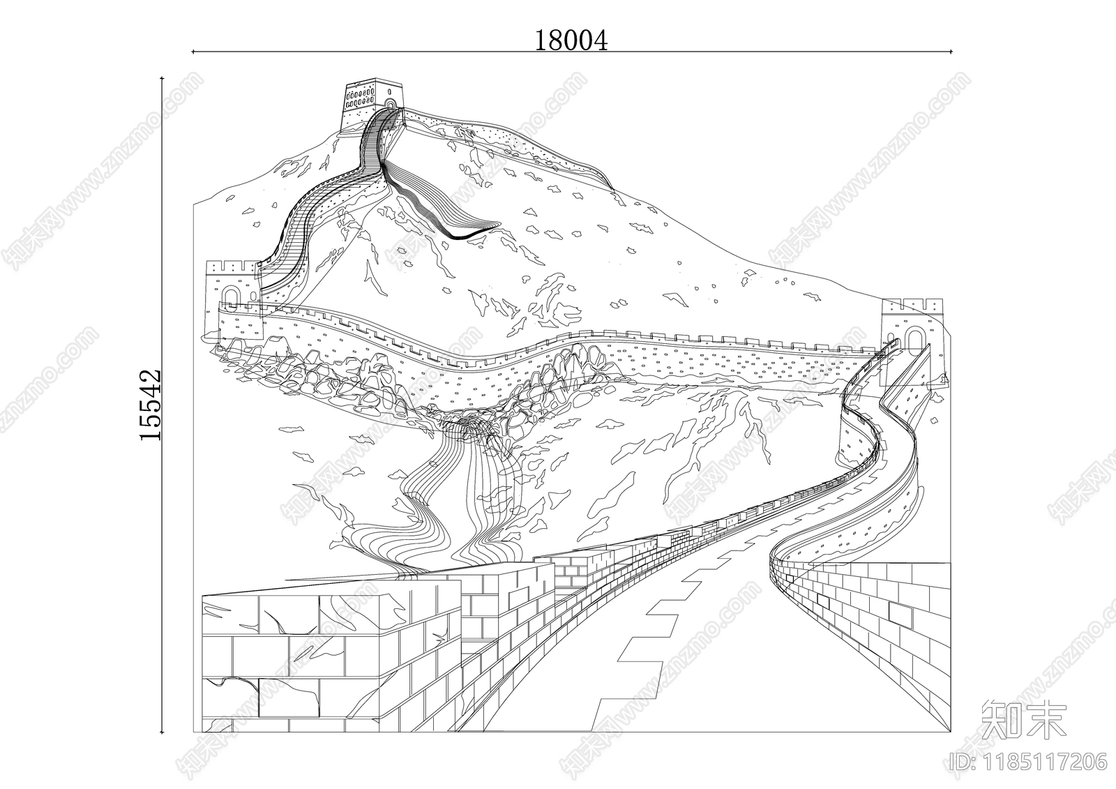 现代其他建筑施工图下载【ID:1185117206】