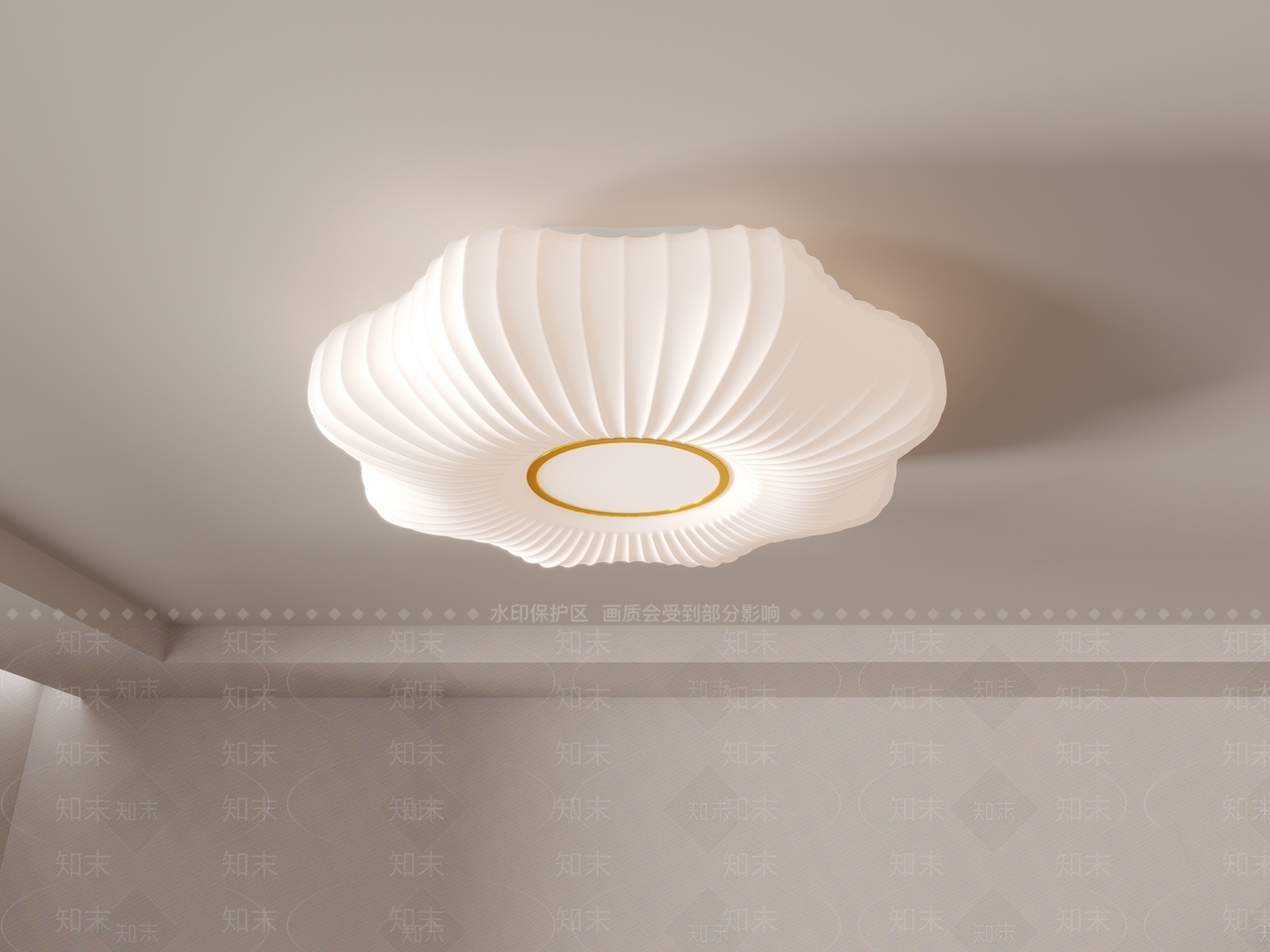 现代灯具组合3D模型下载【ID:1185122452】