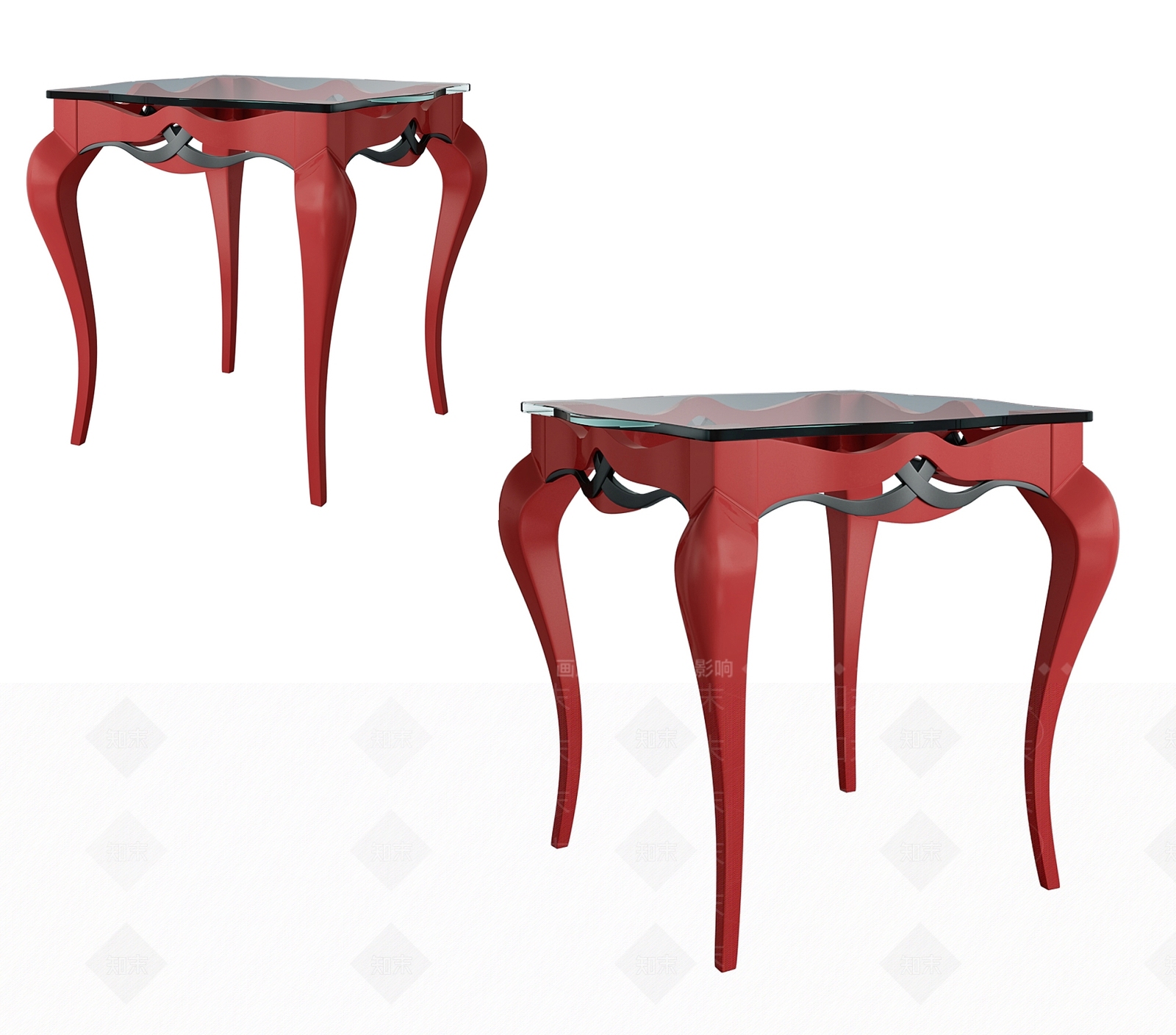 美式欧式餐桌SU模型下载【ID:1185150938】