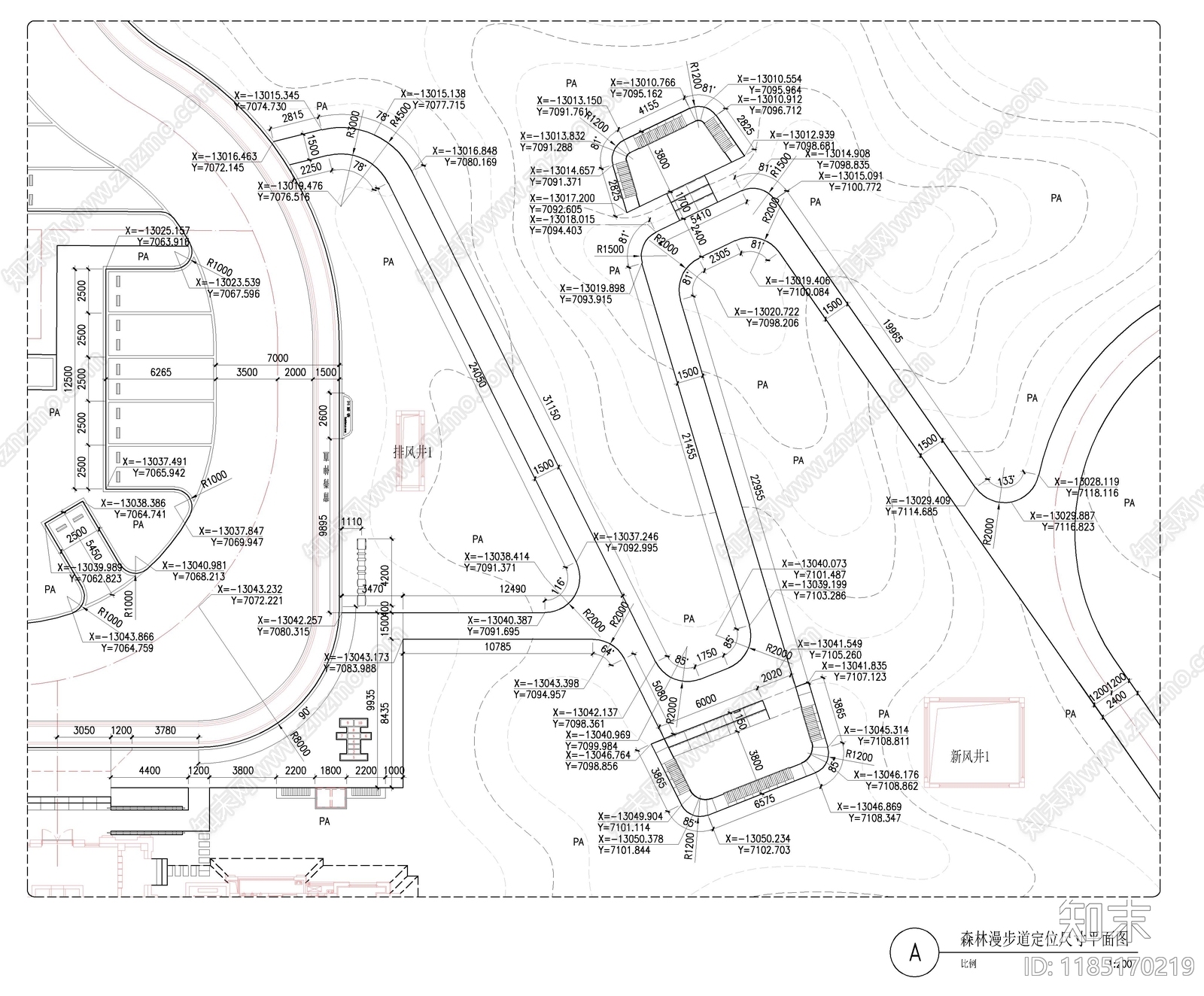 现代乡村景观施工图下载【ID:1185170219】