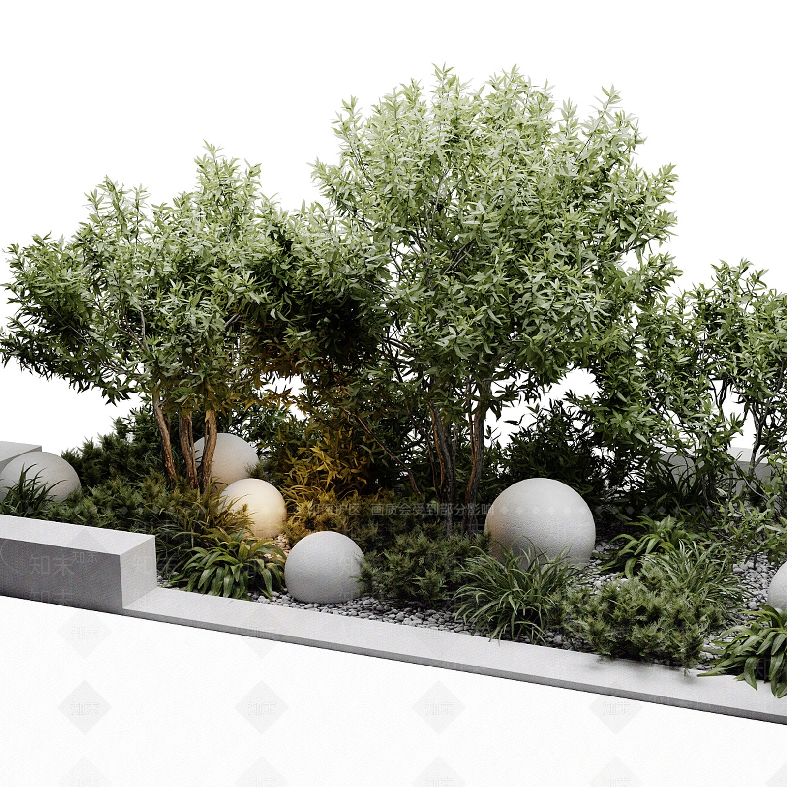 现代直播间3D模型下载【ID:1185182076】