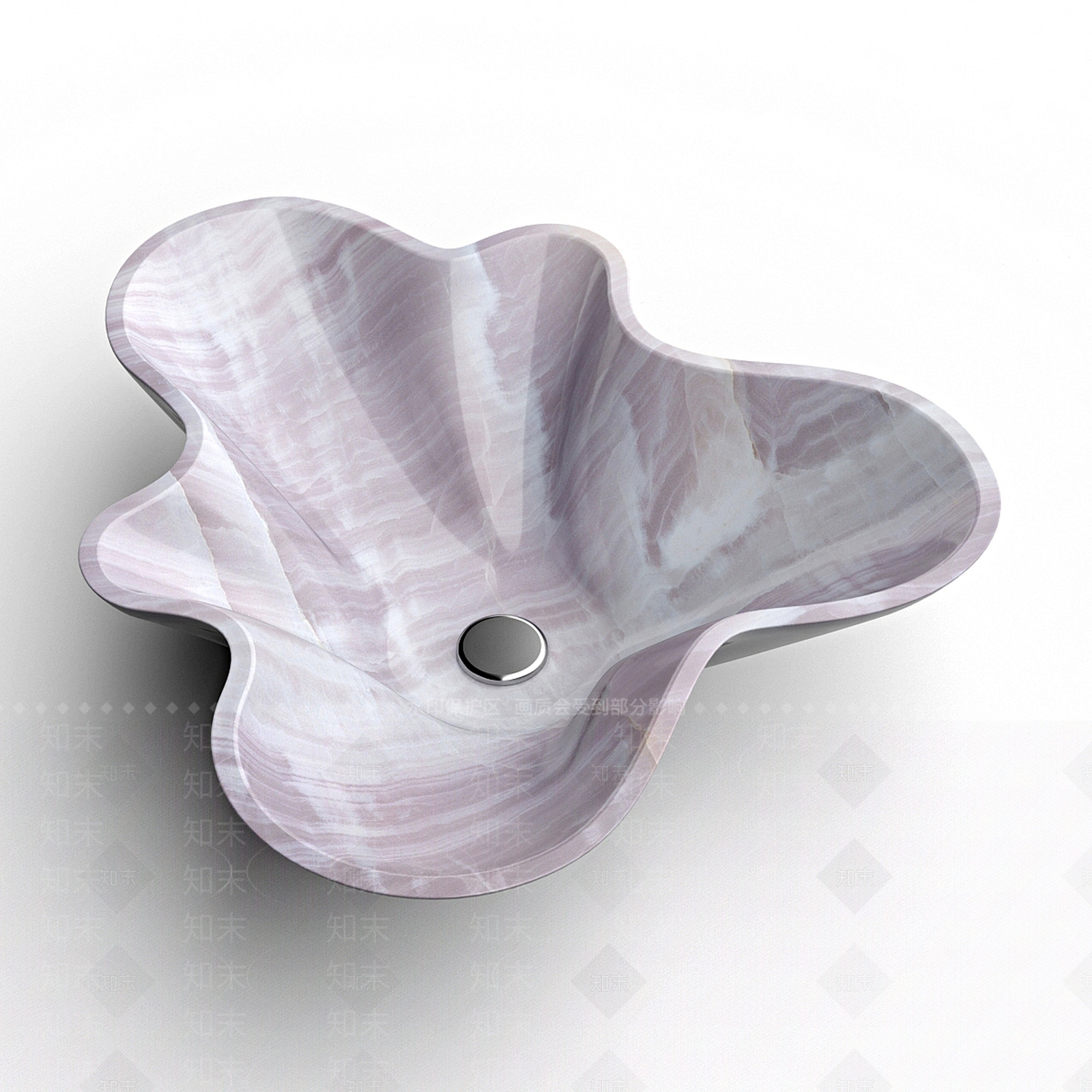 现代陶瓷洗手盆3D模型下载【ID:1185206179】