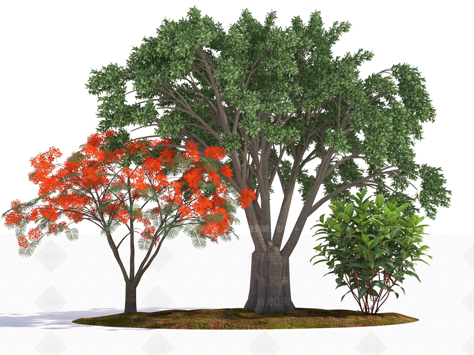 现代办公桌3D模型下载【ID:1185222713】