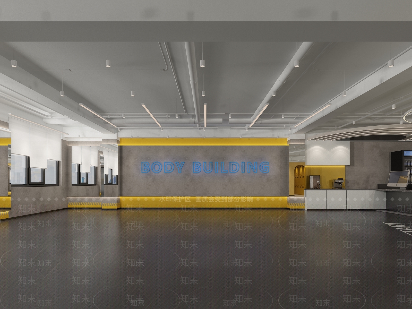 现代其他娱乐空间3D模型下载【ID:1185222801】