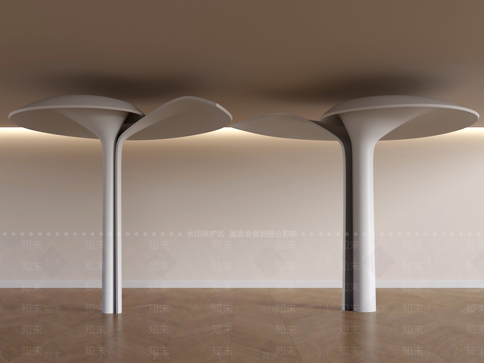 现代柱子3D模型下载【ID:1185223575】