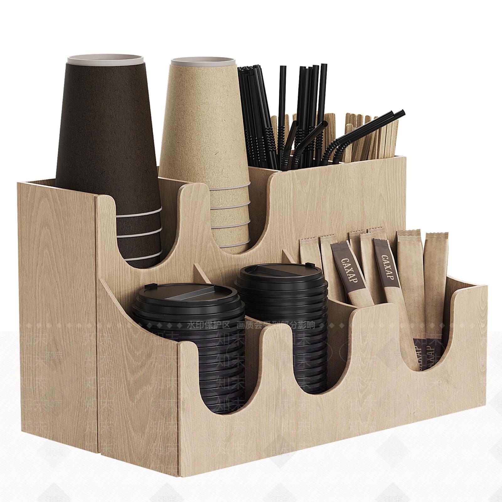 收银台3D模型下载【ID:1185243603】