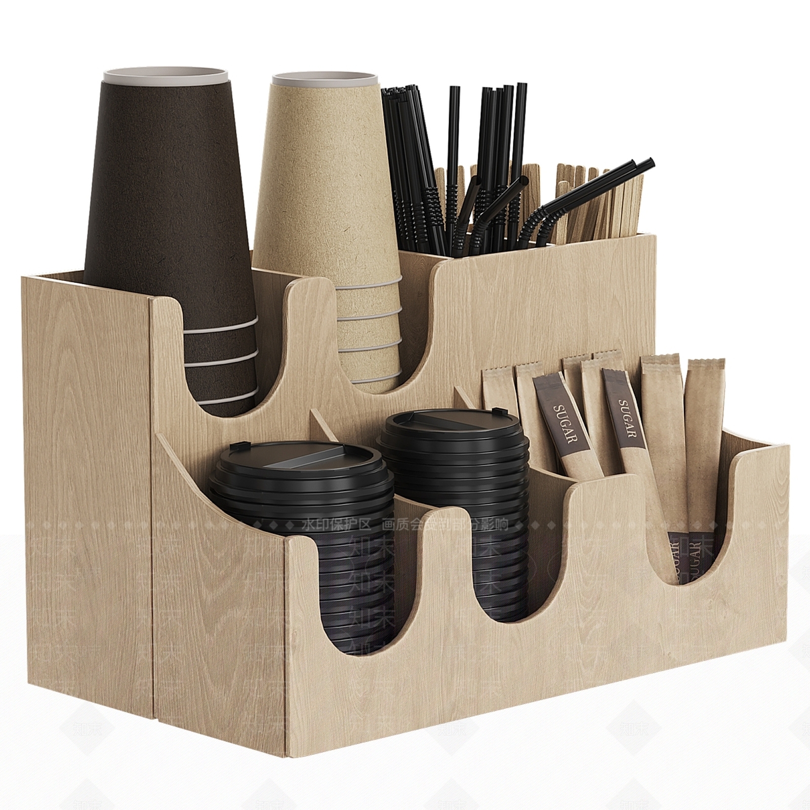 收银台3D模型下载【ID:1185243603】