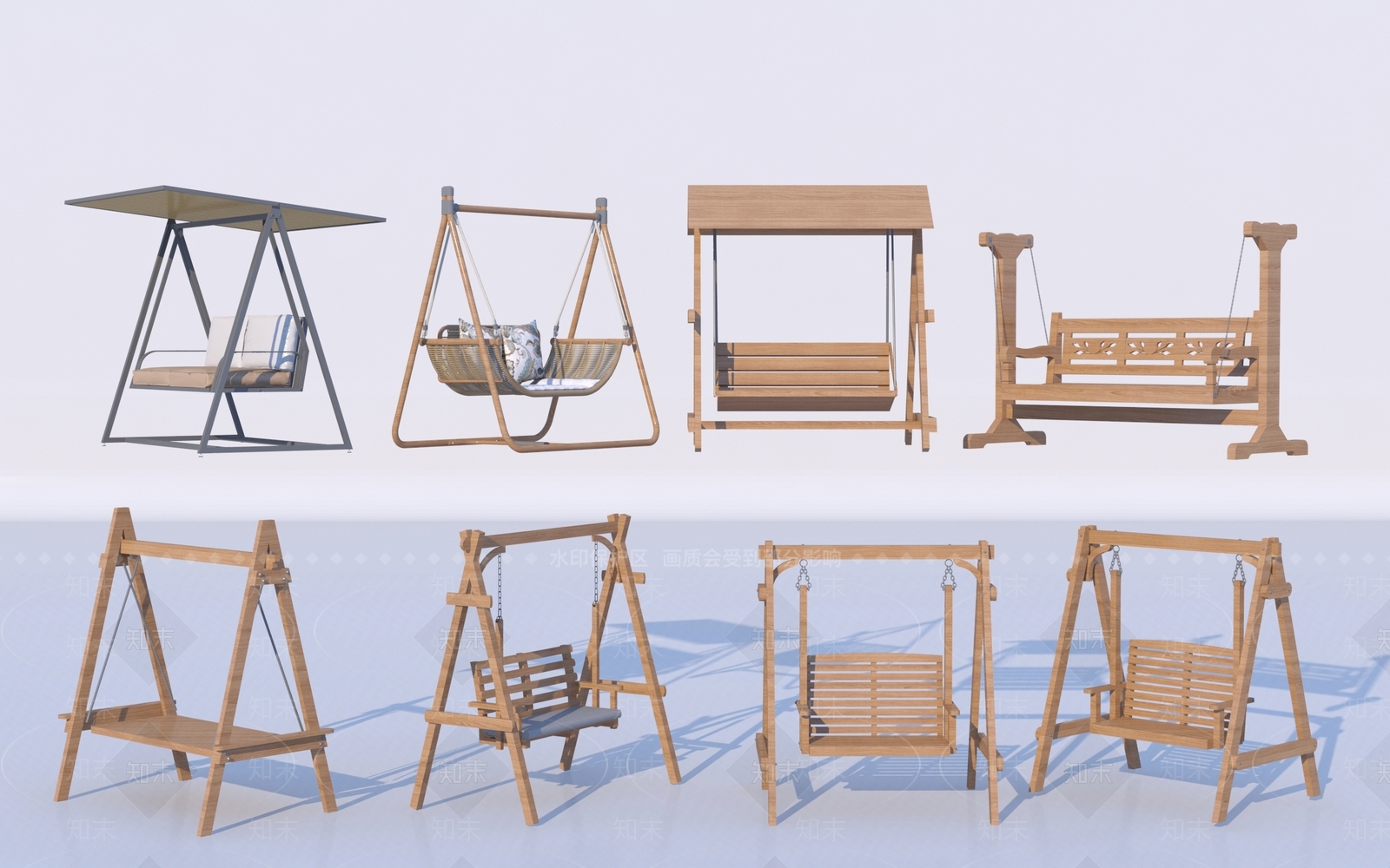 现代其他景观小品3D模型下载【ID:1185571559】