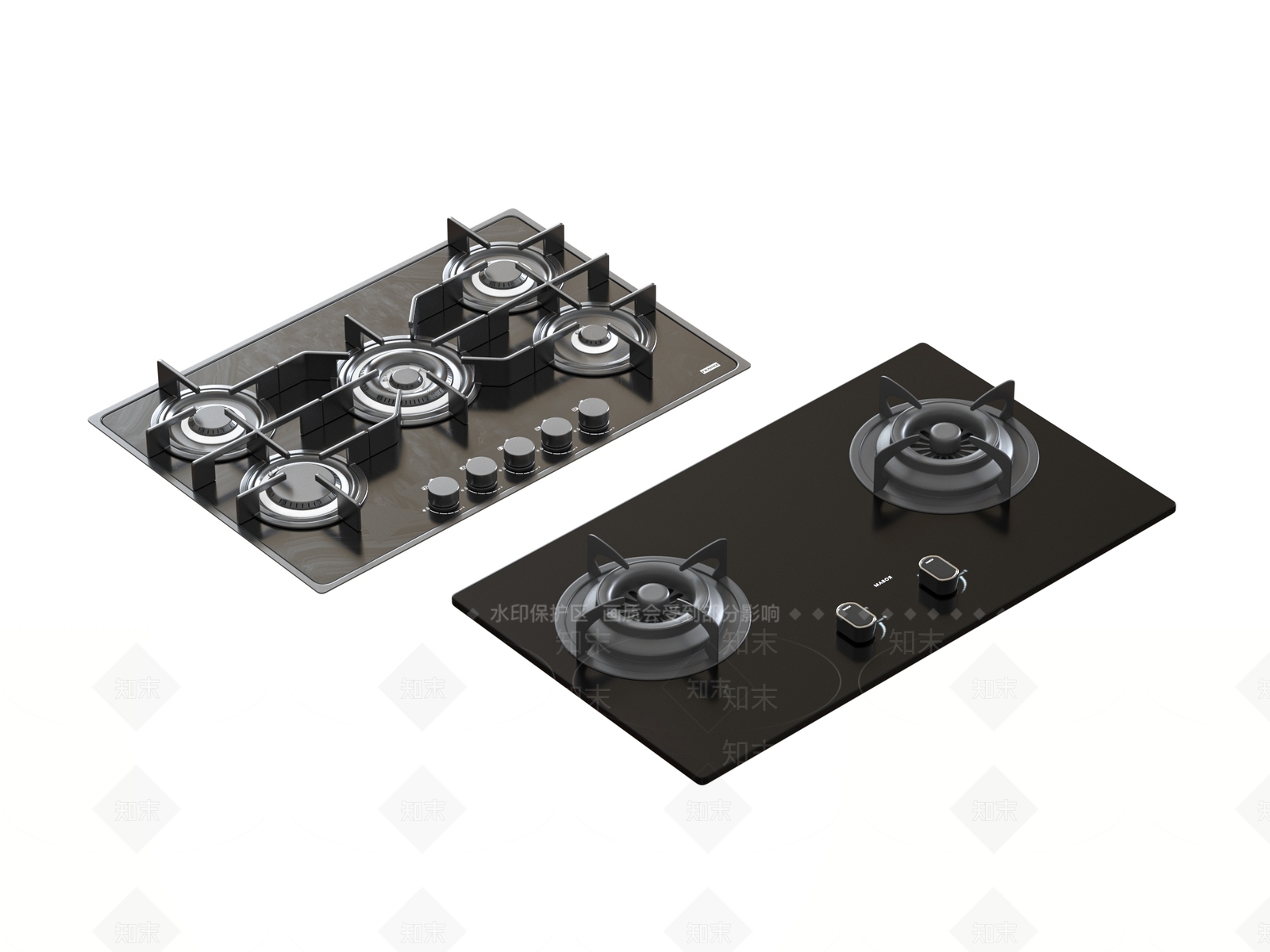 厨房用品3D模型下载【ID:1185252556】