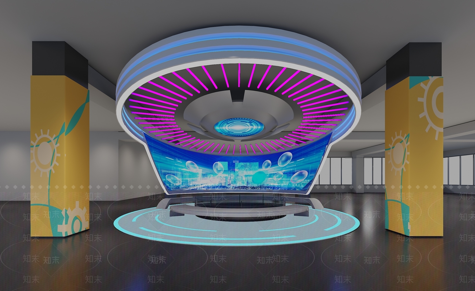 现代妆台妆凳3D模型下载【ID:1185252748】