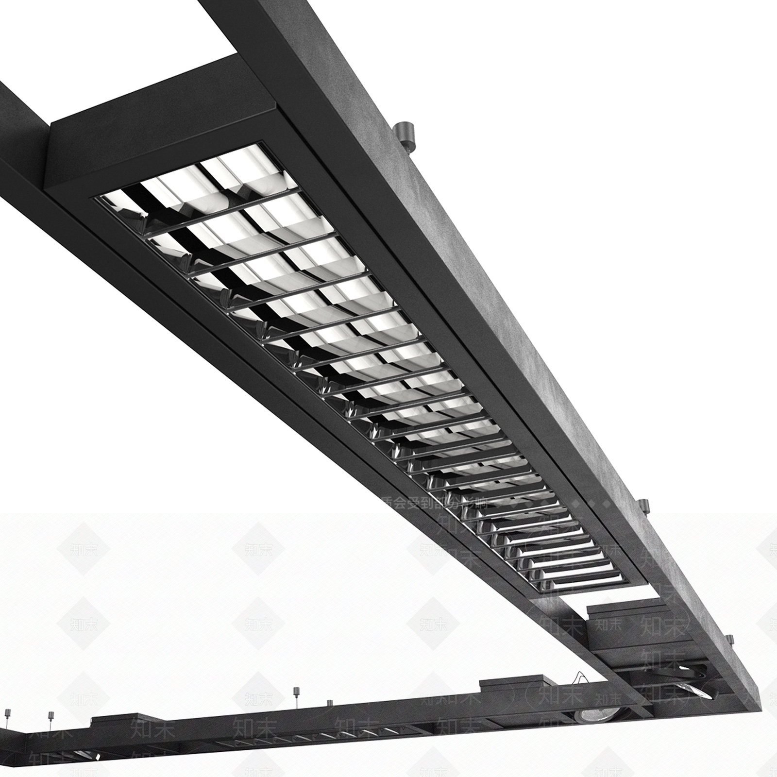 现代其他灯具3D模型下载【ID:1185261640】