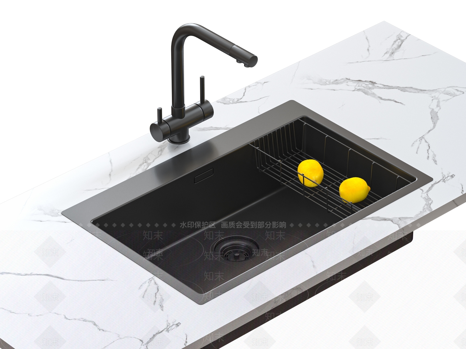 水槽3D模型下载【ID:1185283217】