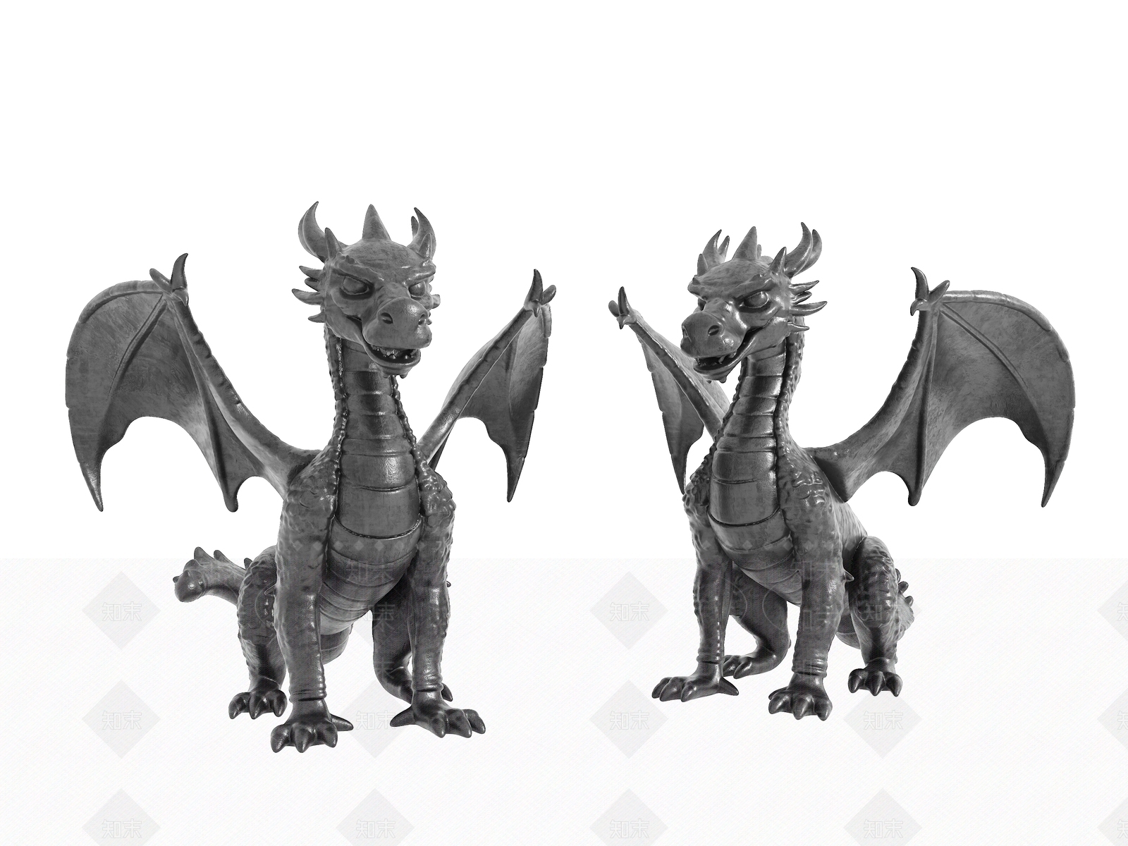 现代景观雕塑3D模型下载【ID:1185284422】