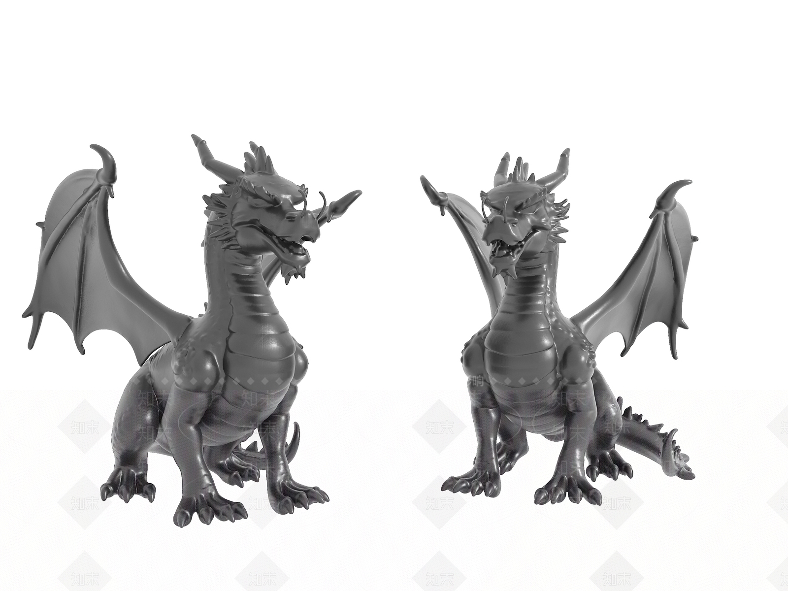 现代轻奢景观雕塑3D模型下载【ID:1185284580】