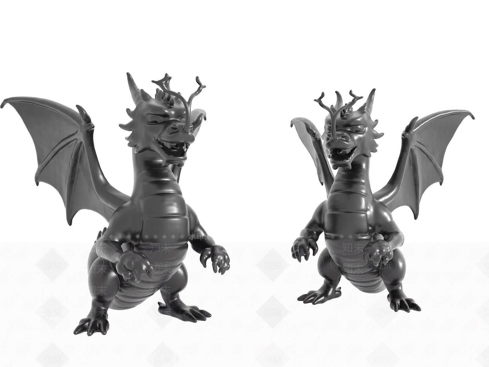 现代轻奢景观雕塑3D模型下载【ID:1185284578】
