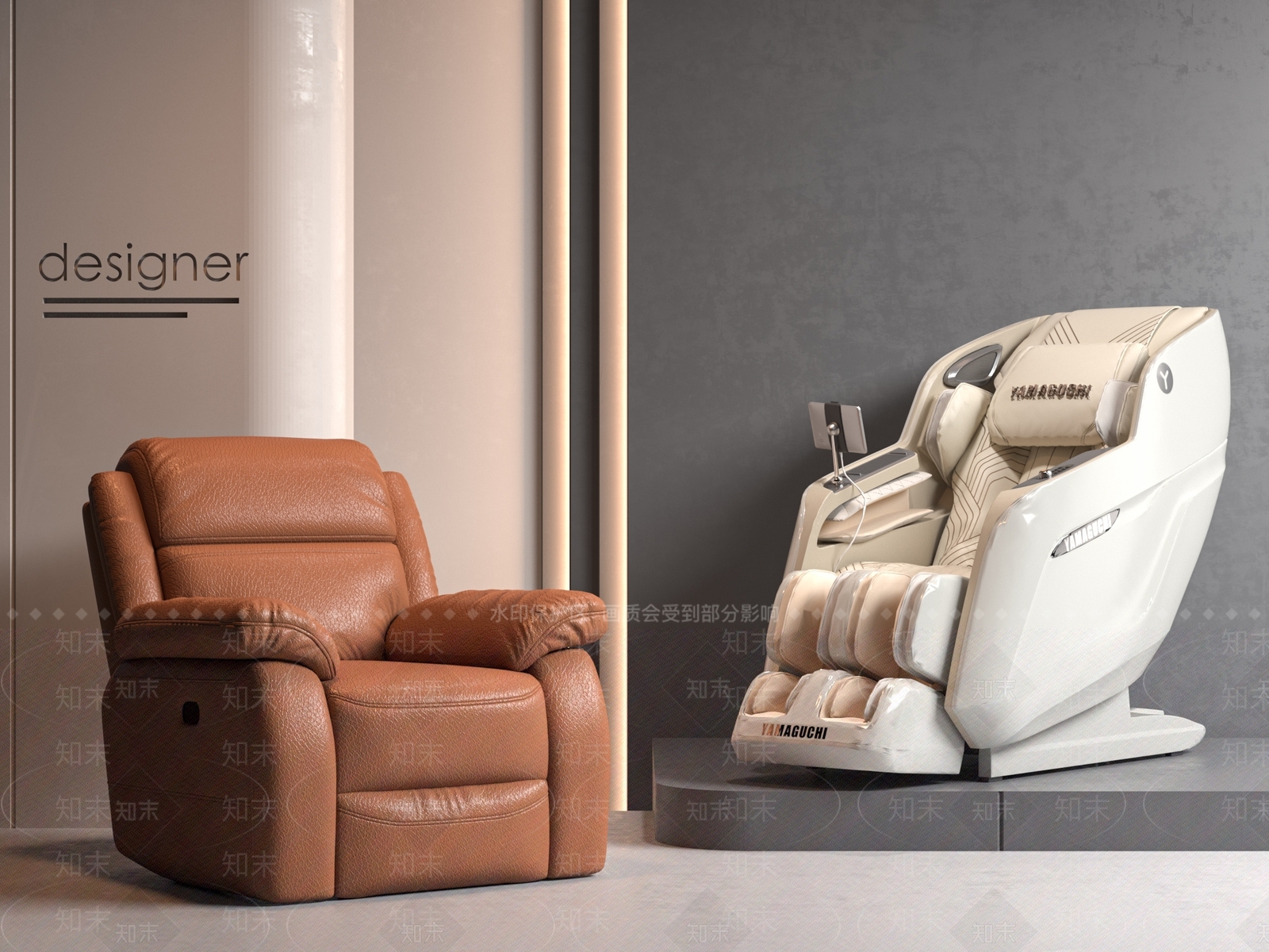 按摩椅SU模型下载【ID:1185284801】