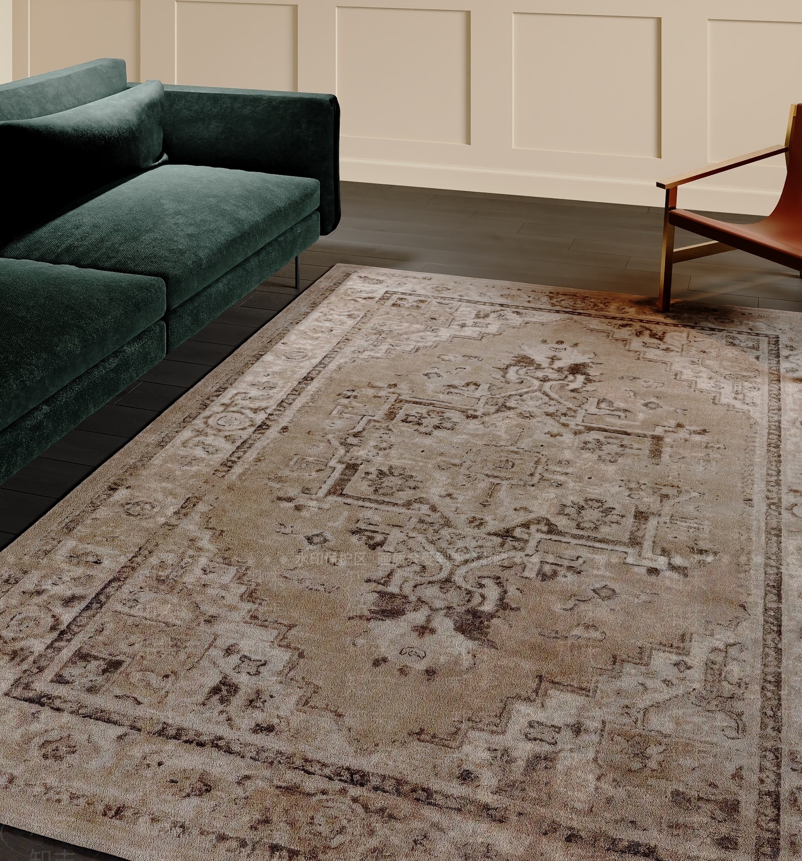 美式欧式地毯SU模型下载【ID:1185297421】