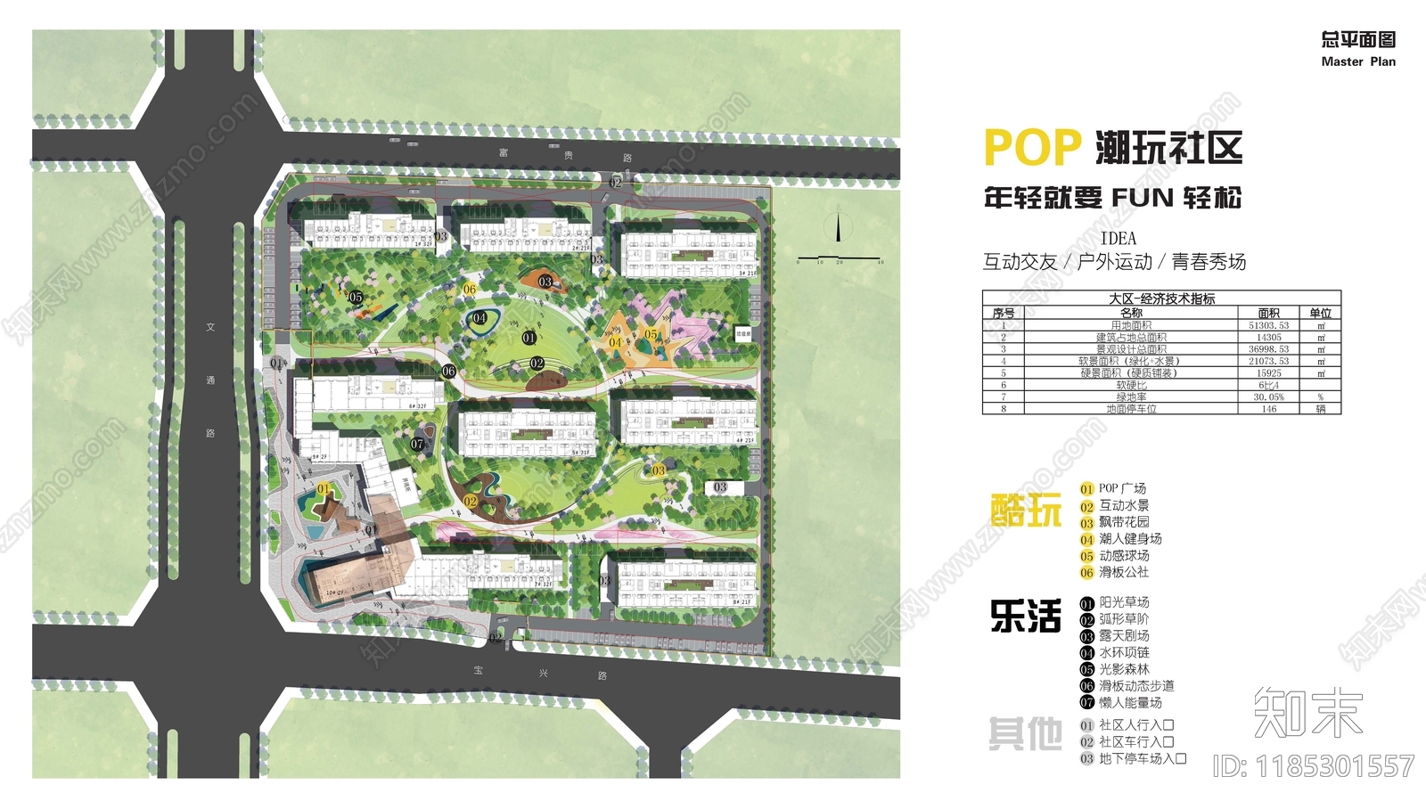 现代商业广场景观下载【ID:1185301557】