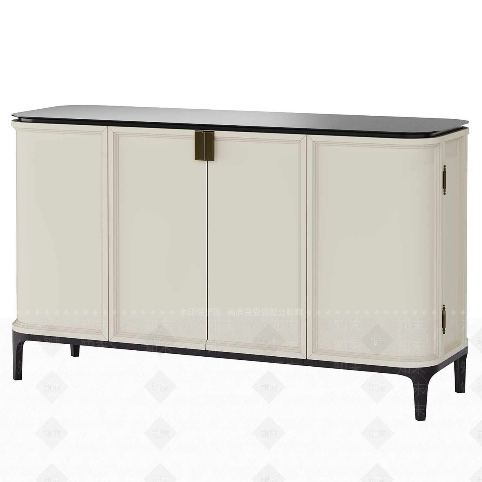 法式欧式玄关柜3D模型下载【ID:1185304120】