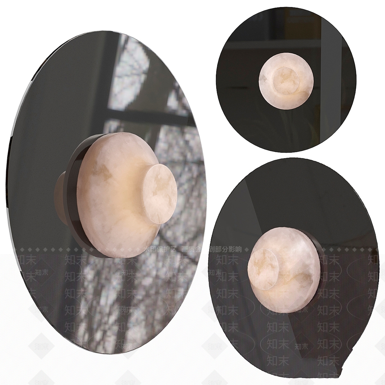 壁灯3D模型下载【ID:1185316205】