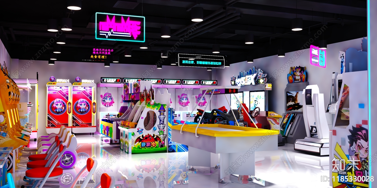 现代其他商业空间cad施工图下载【ID:1185330028】