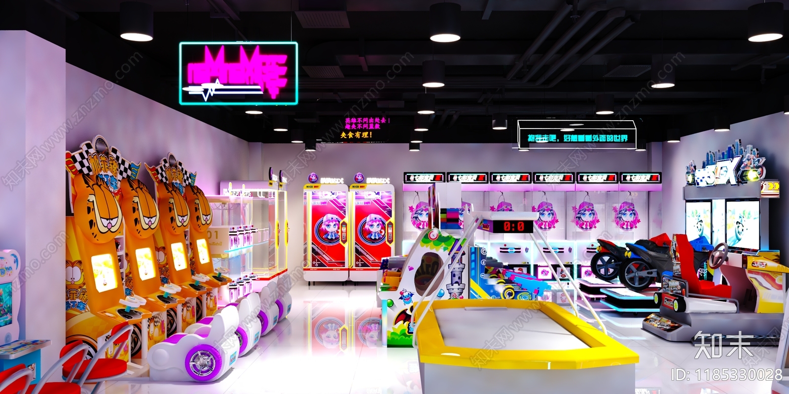 现代其他商业空间cad施工图下载【ID:1185330028】