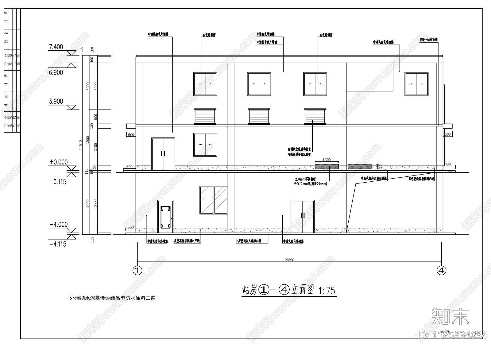 现代其他商业空间cad施工图下载【ID:1185334634】