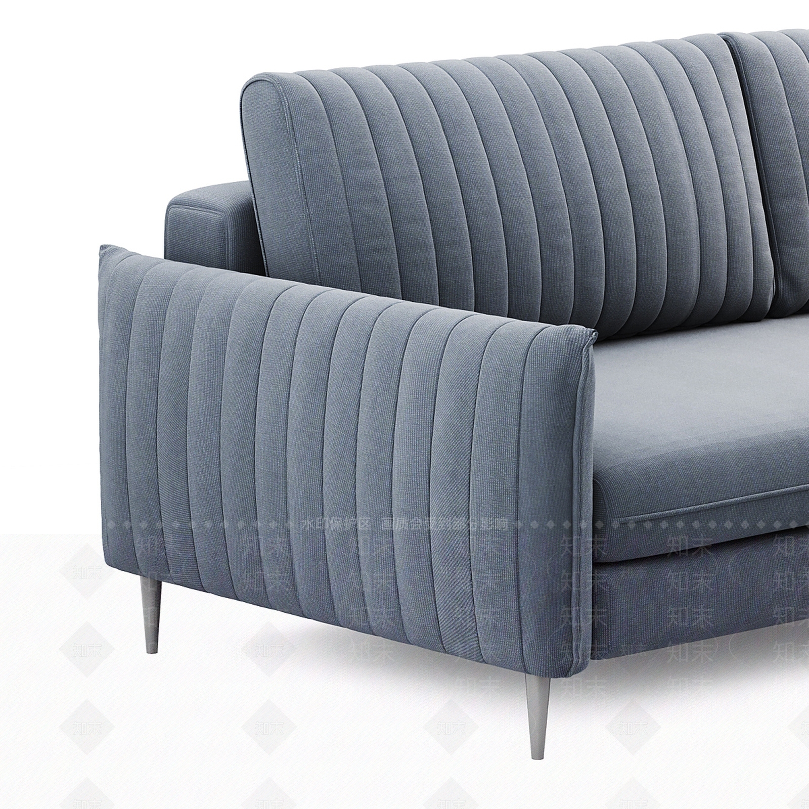 现代轻奢三人沙发3D模型下载【ID:1185334922】