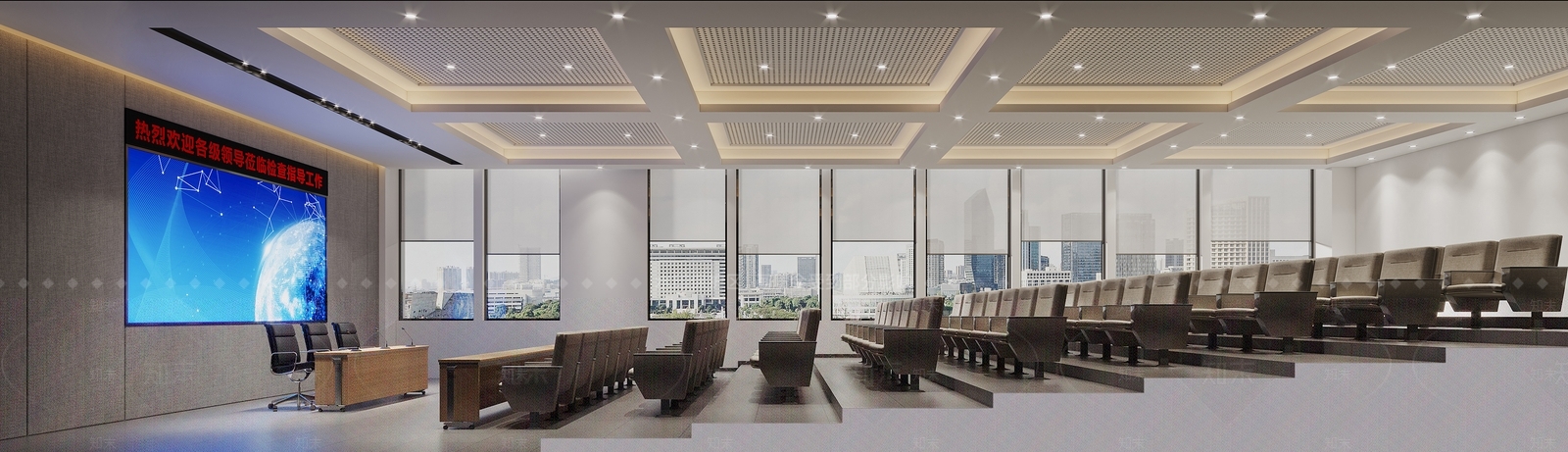 现代报告厅3D模型下载【ID:1185336603】