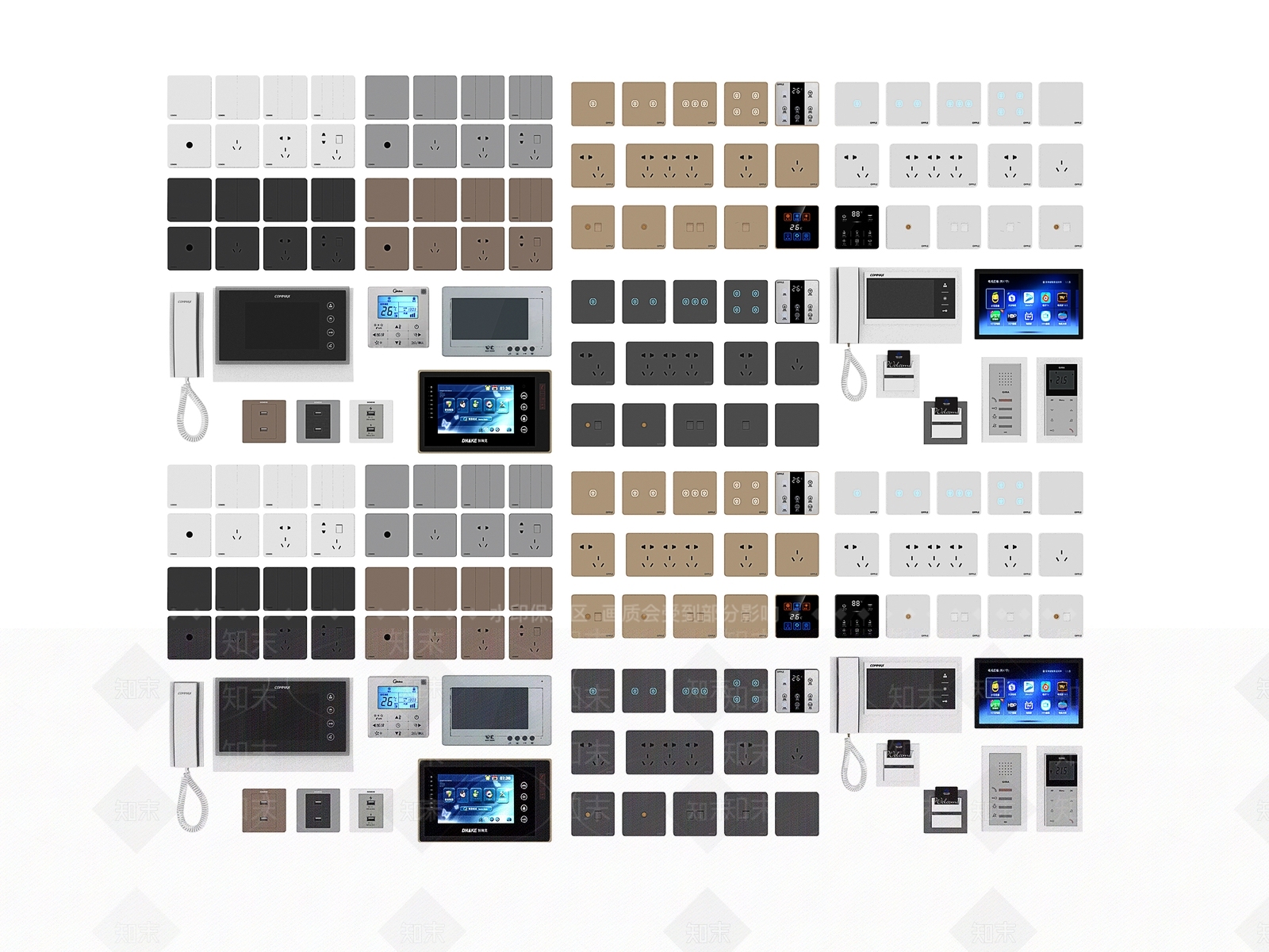 开关3D模型下载【ID:1185343683】