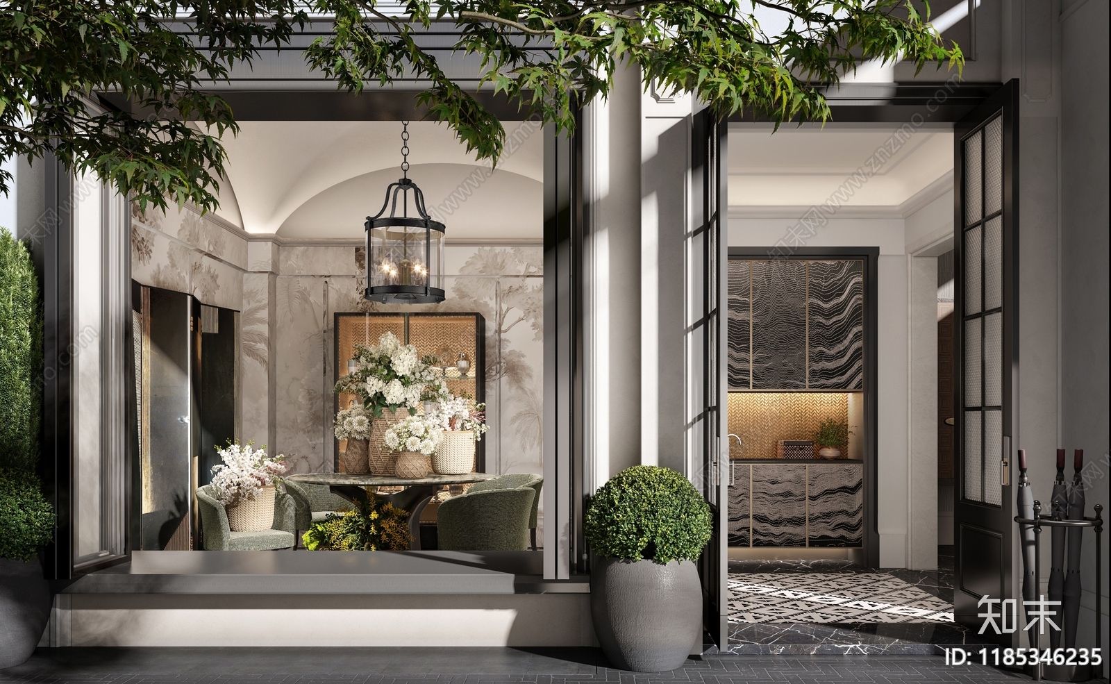 别墅施工图下载【ID:1185346235】