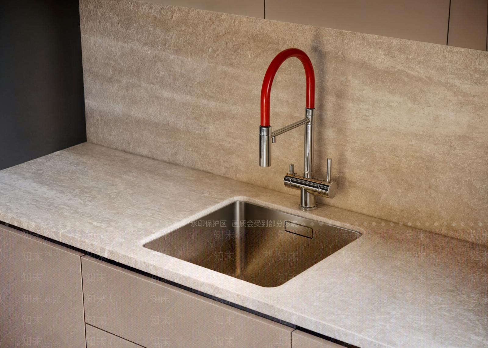 中古侘寂水槽SU模型下载【ID:1185346598】