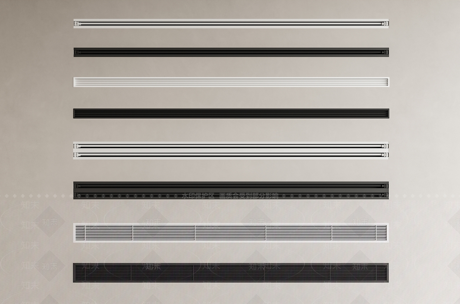 空调出风口3D模型下载【ID:1185346972】