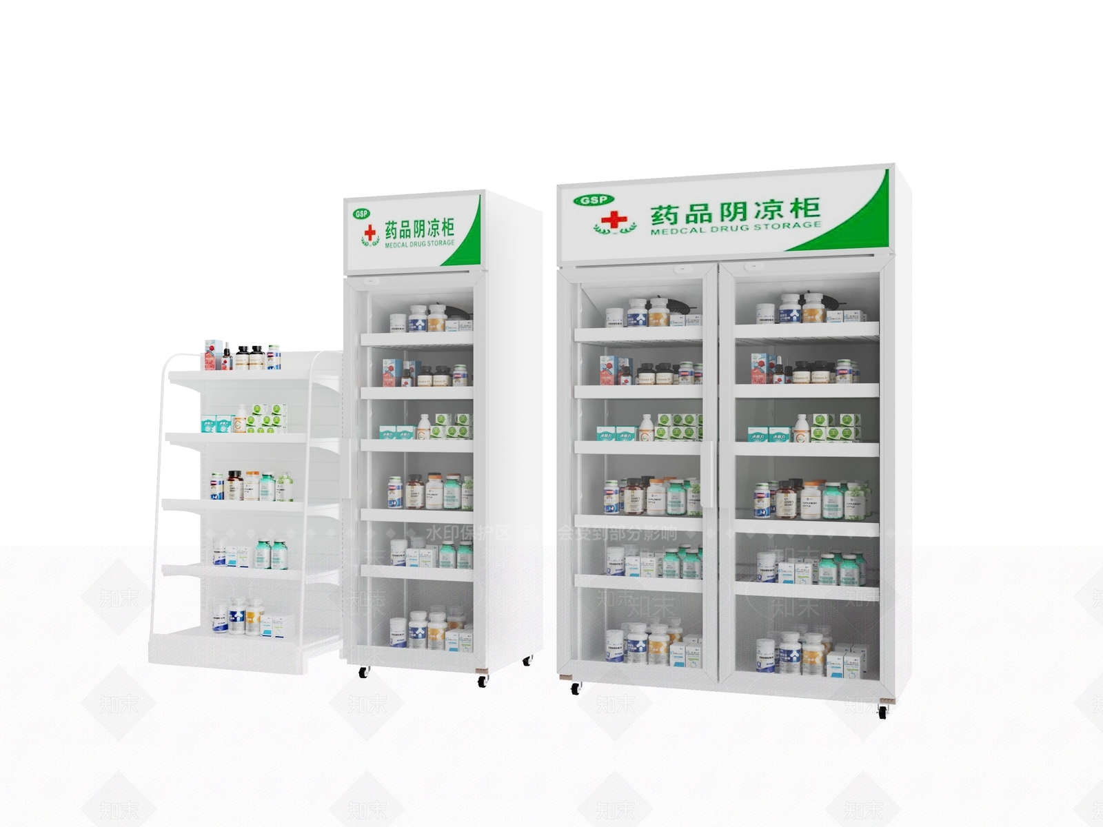 现代其他柜子SU模型下载【ID:1185353381】