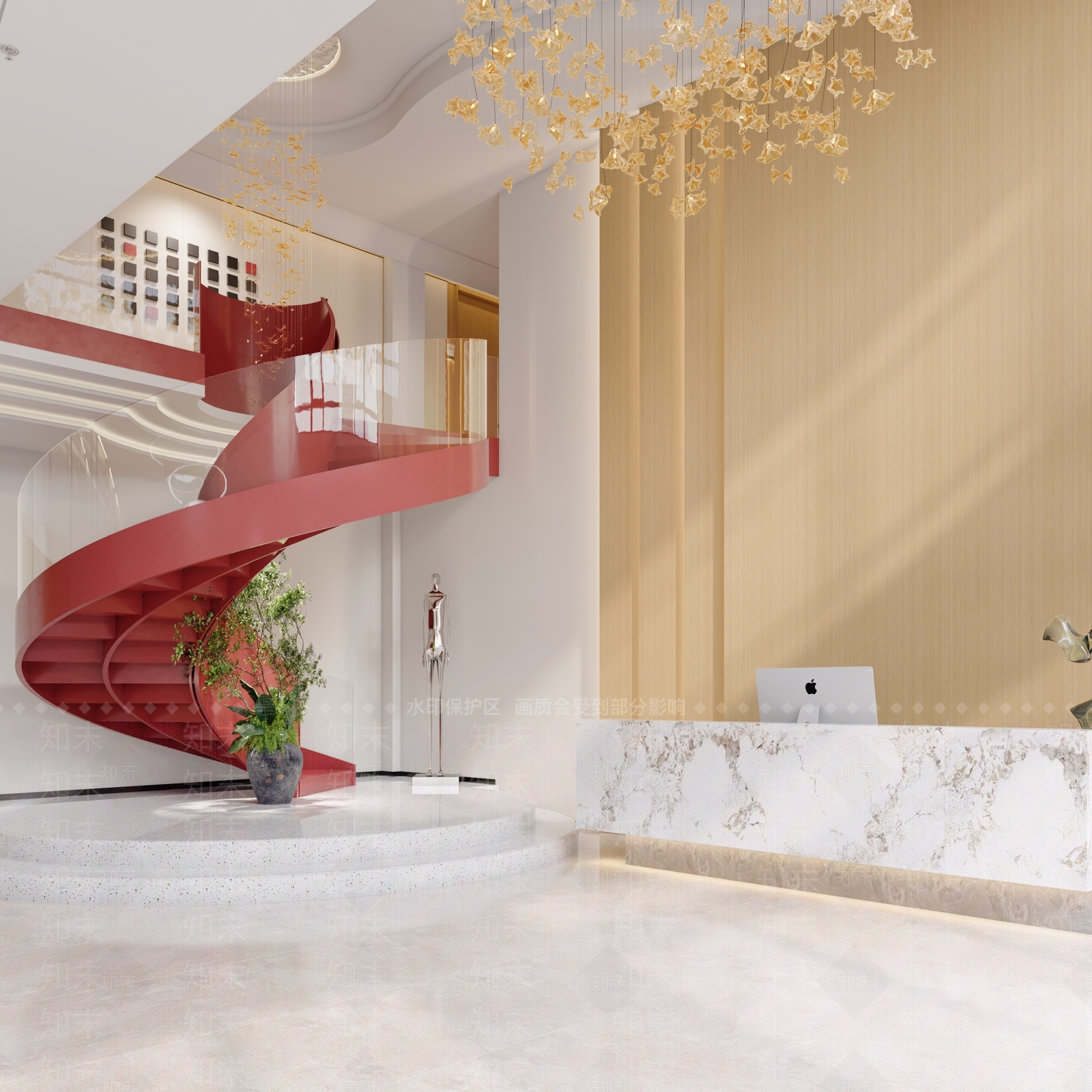 现代走廊3D模型下载【ID:1215013051】